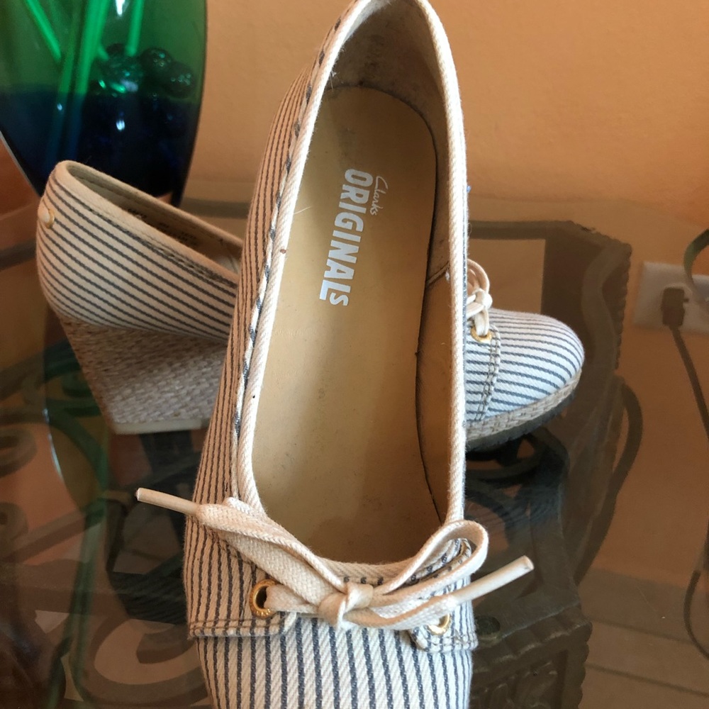 Clark’s platforms shoes